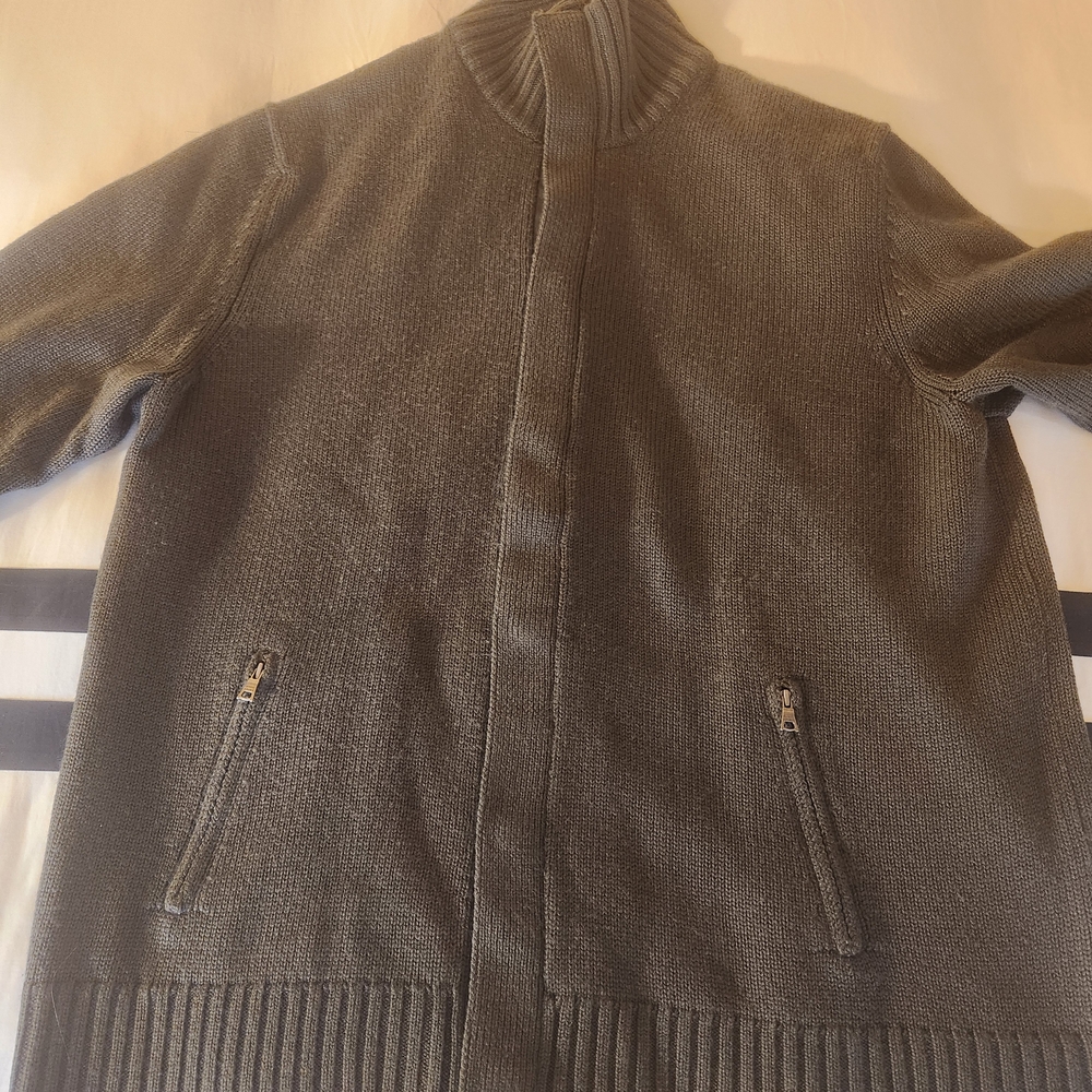 Men's Green Knit Jacket